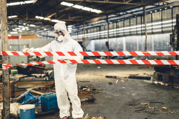 Professional Biohazard technician working in Vernon, NJ